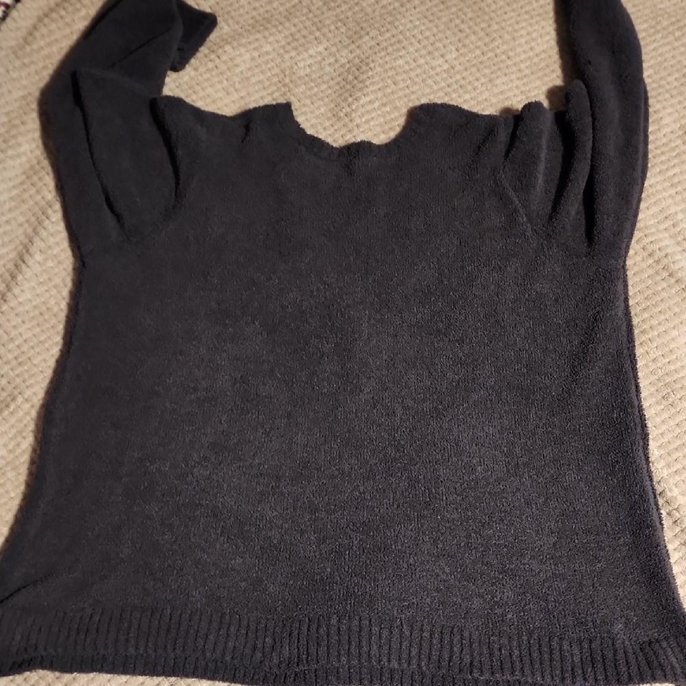torrid Black Plush Sleep Top - Picture 2 of 5